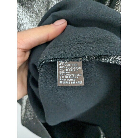 J. MCLAUGHLIN $228 James Cap Sleeve Crew Neck Metallic Dress Sz XS Party - Picture 7 of 8